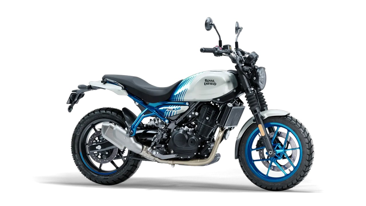 Royal Enfield Guerrilla 450 Brava Blue