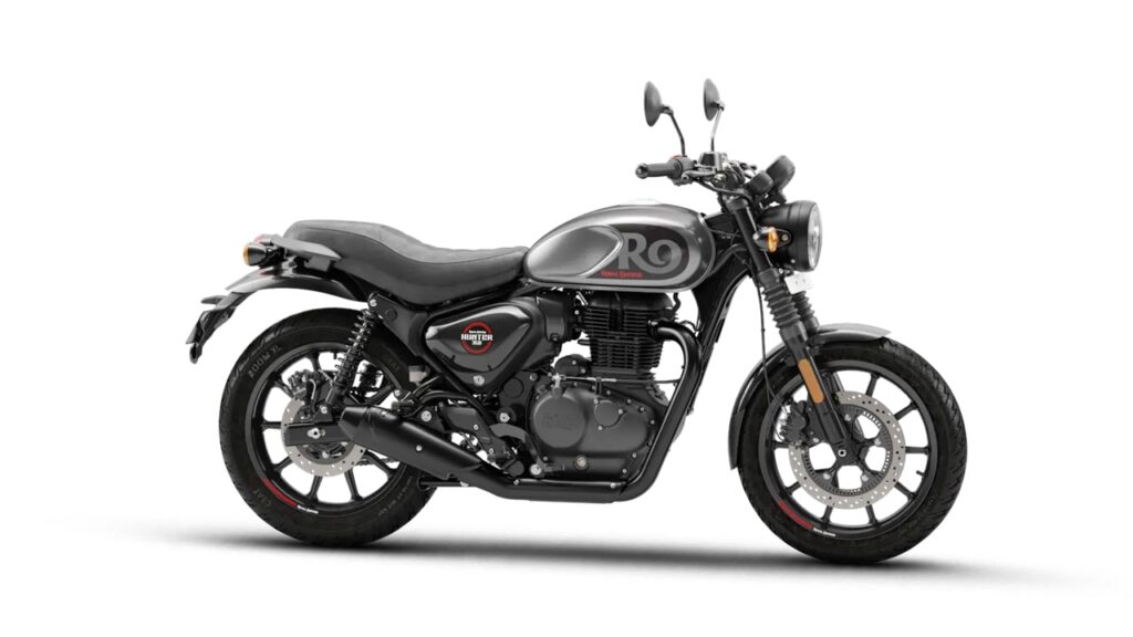 Royal Enfield Hunter 350 Dapper Grey