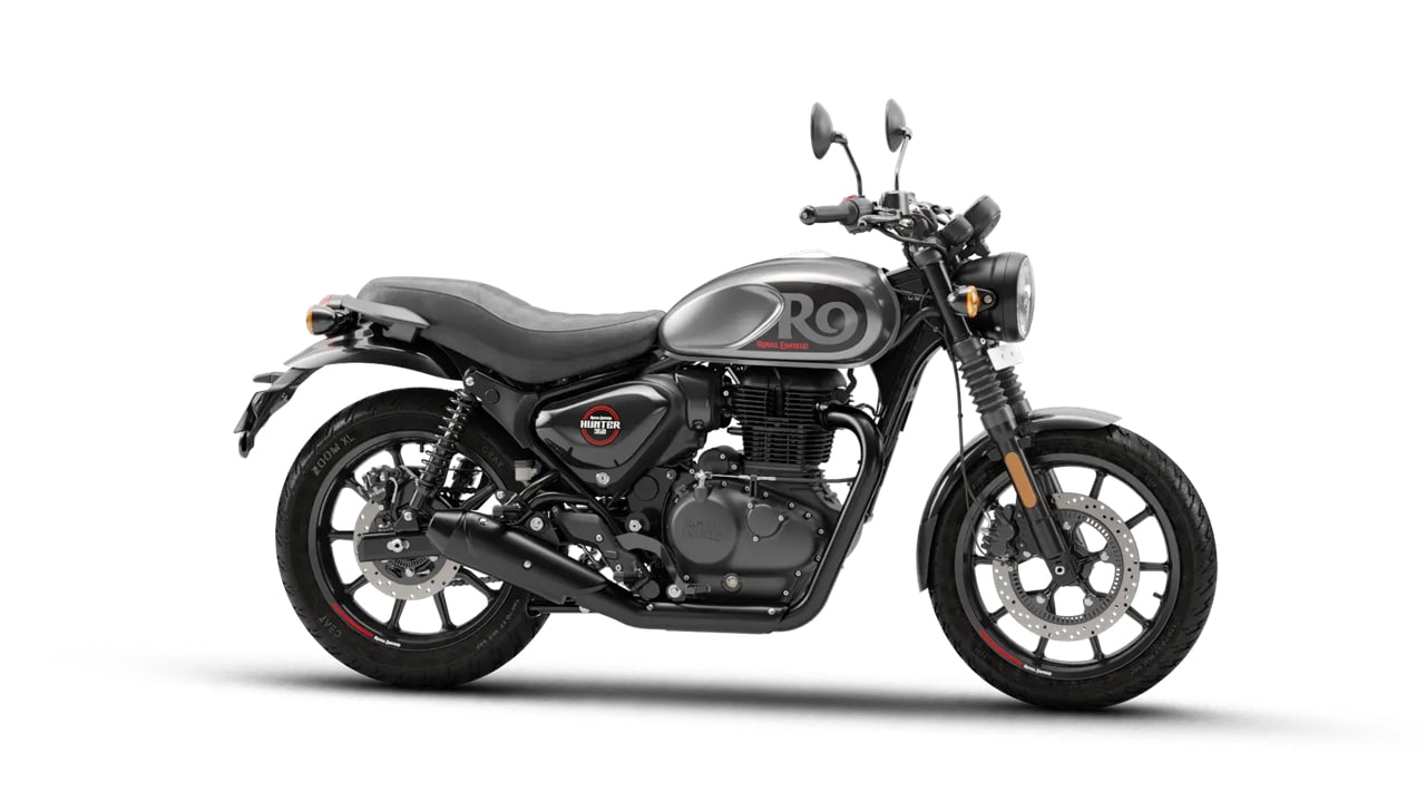Royal Enfield Hunter 350 Dapper Grey