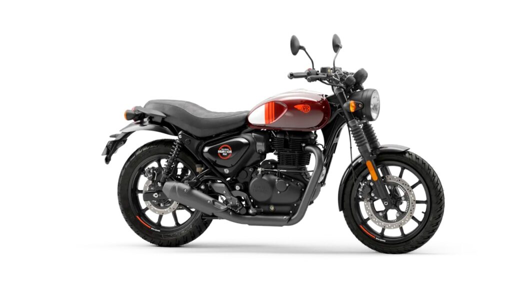 Royal Enfield Hunter 350 Dapper Orange
