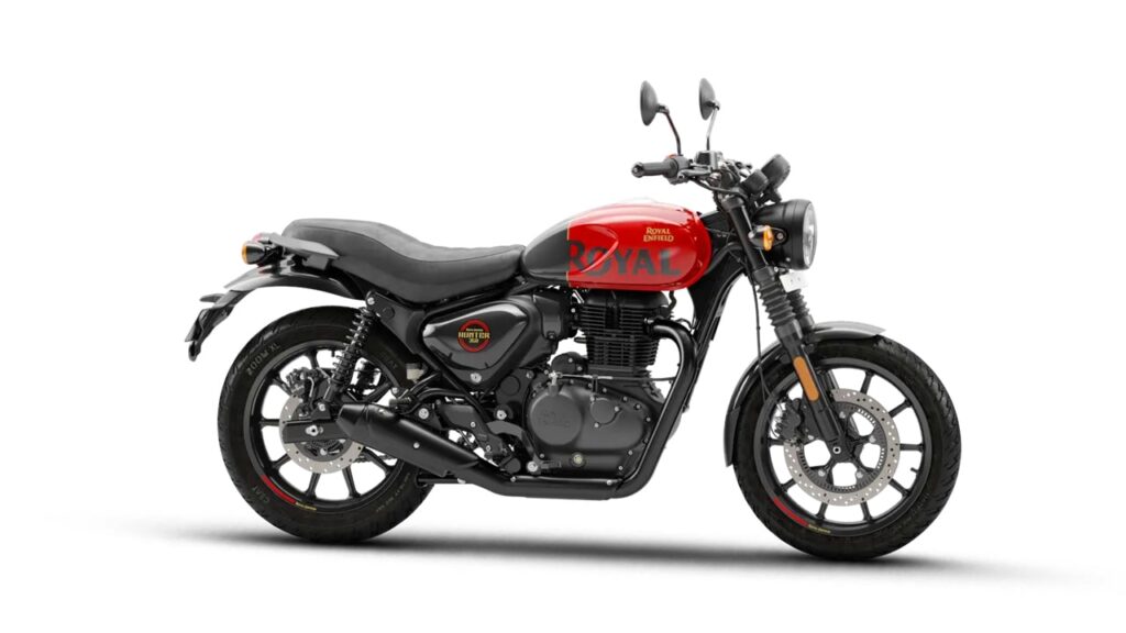 Royal Enfield Hunter 350 Rebel Red