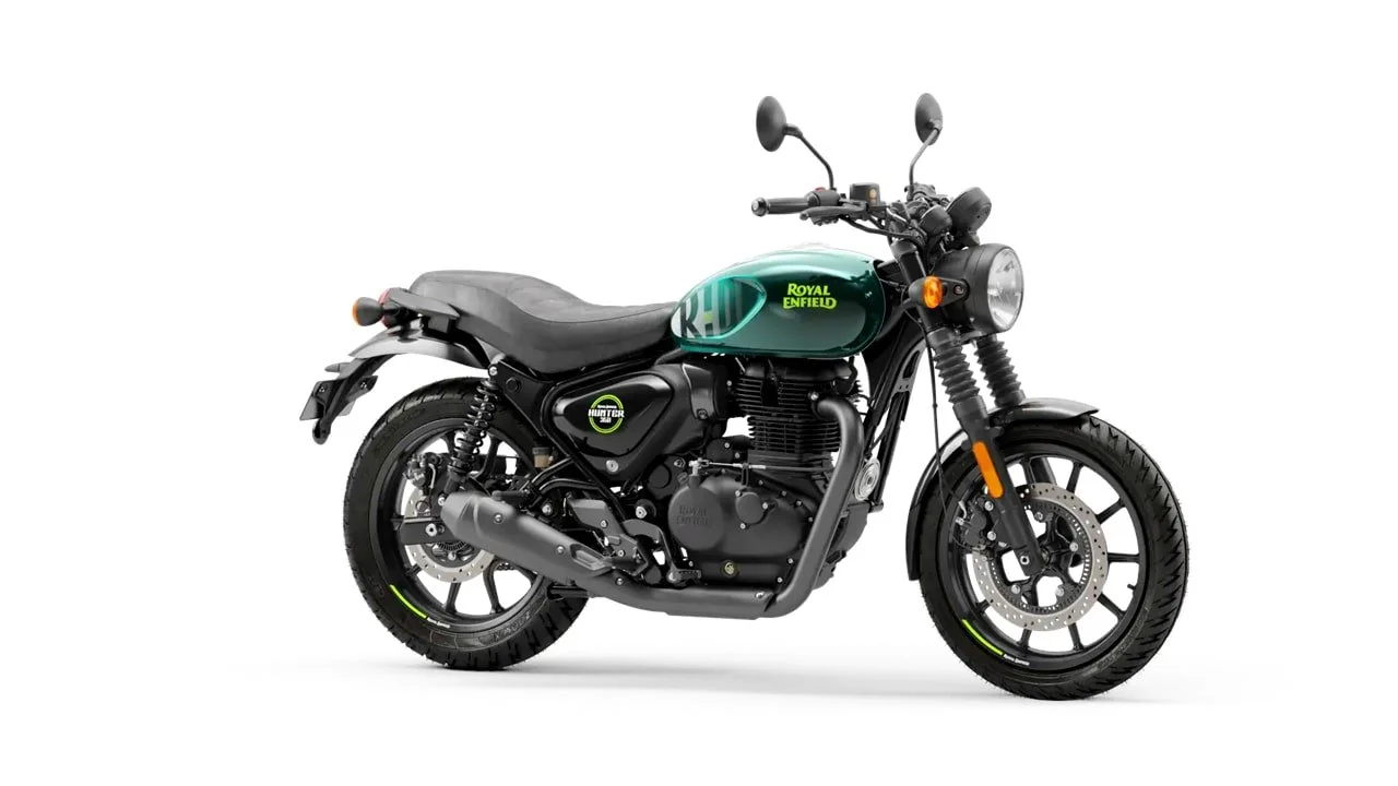 Royal Enfield Hunter 350 Dapper Green